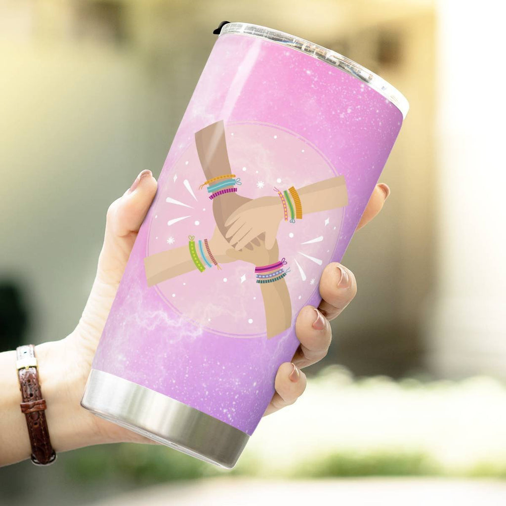 Friends Become Our Chosen Family Tumbler