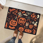 Halloween Patterns Door Mat