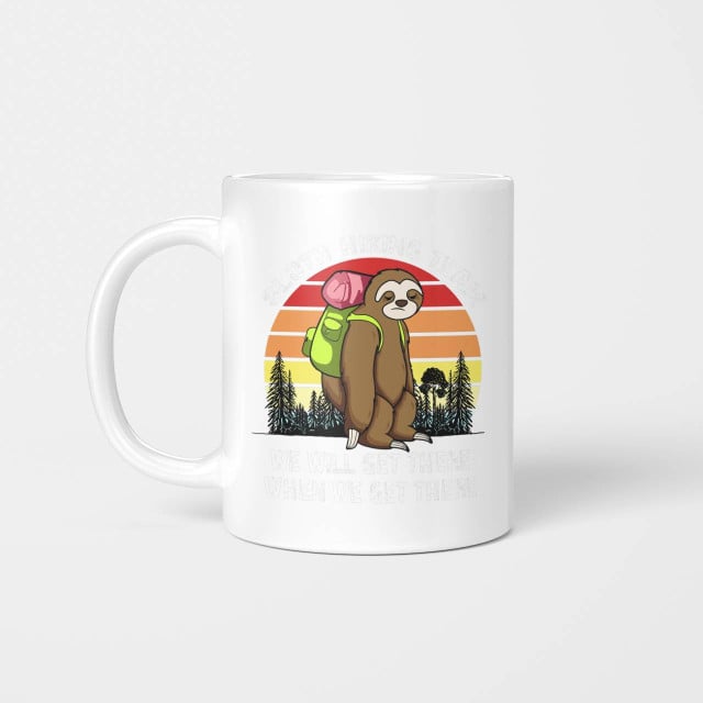 Sloth Hiking Team Mug