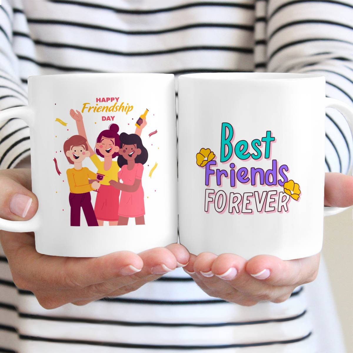 Happy Friendship Day - Best Friends Forever Mug