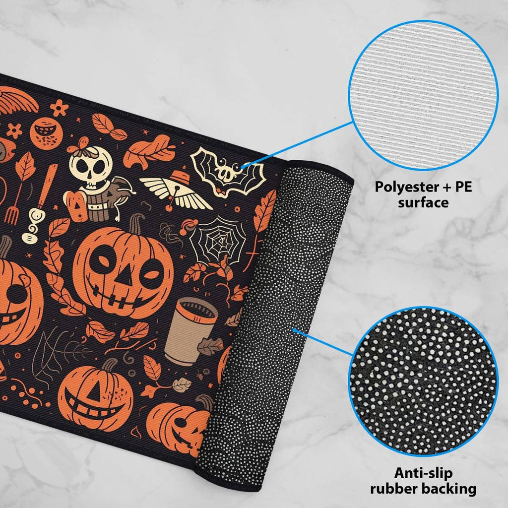 Halloween Patterns Door Mat