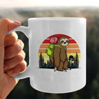 Sloth Hiking Team Mug