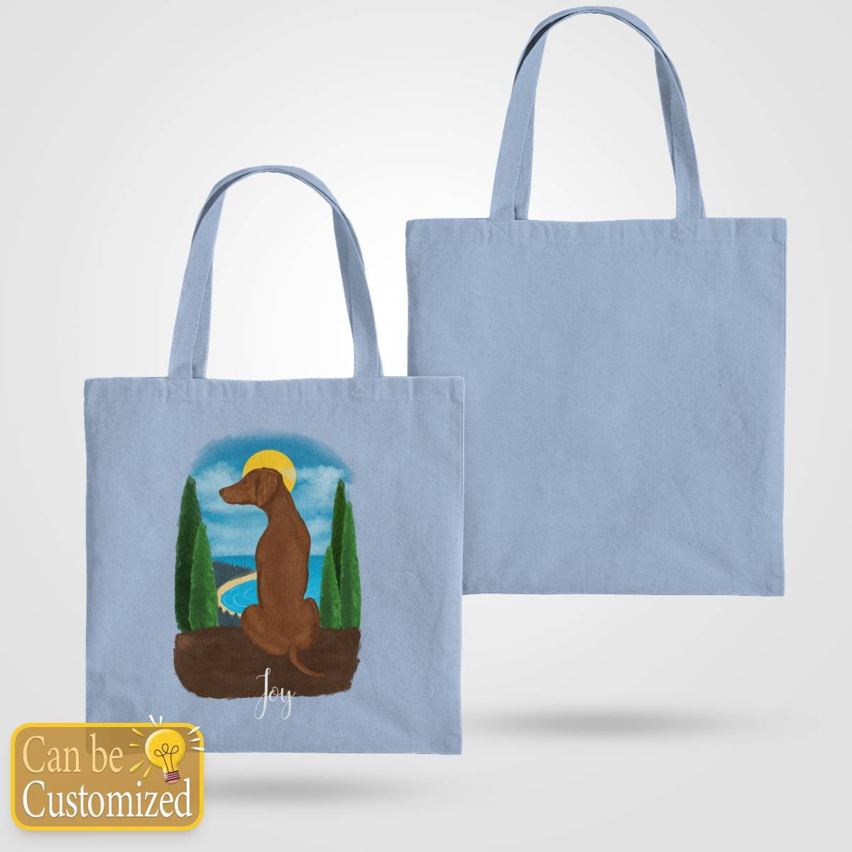 Personalize for 1 dog Tote