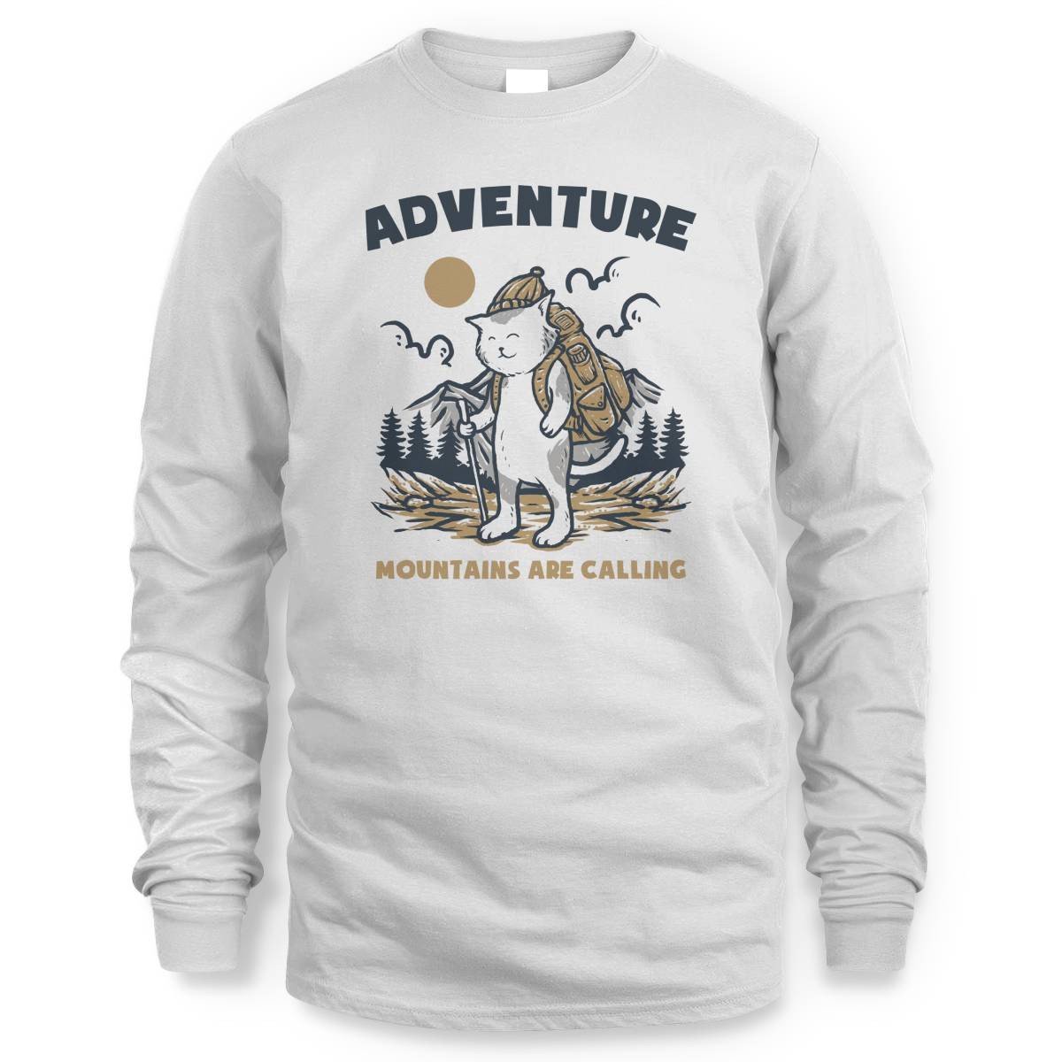 Adventure Mountains Are Calling Long Sleeve Tee