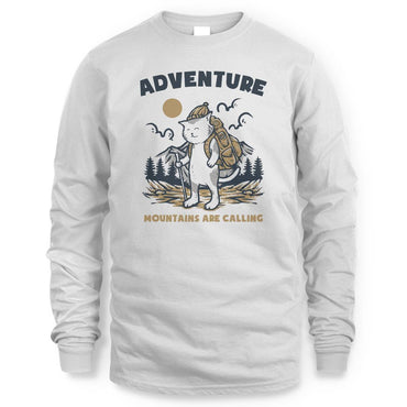 Adventure Mountains Are Calling Long Sleeve Tee