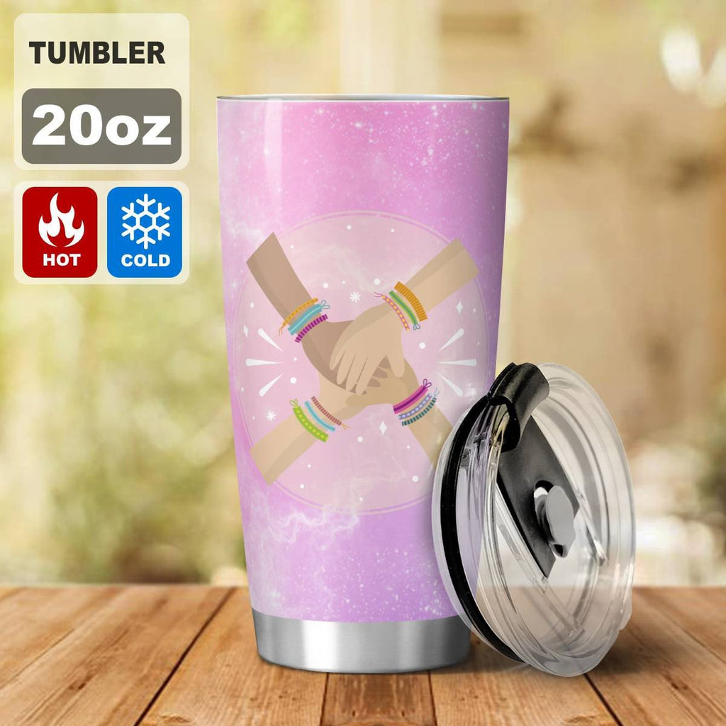 Friends Become Our Chosen Family Tumbler