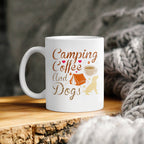 Camping Coffee And Dogs Mug