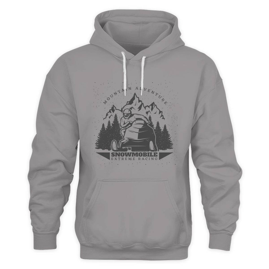 Mountain Adventure Snowmobile Extreme Racing Hoodie
