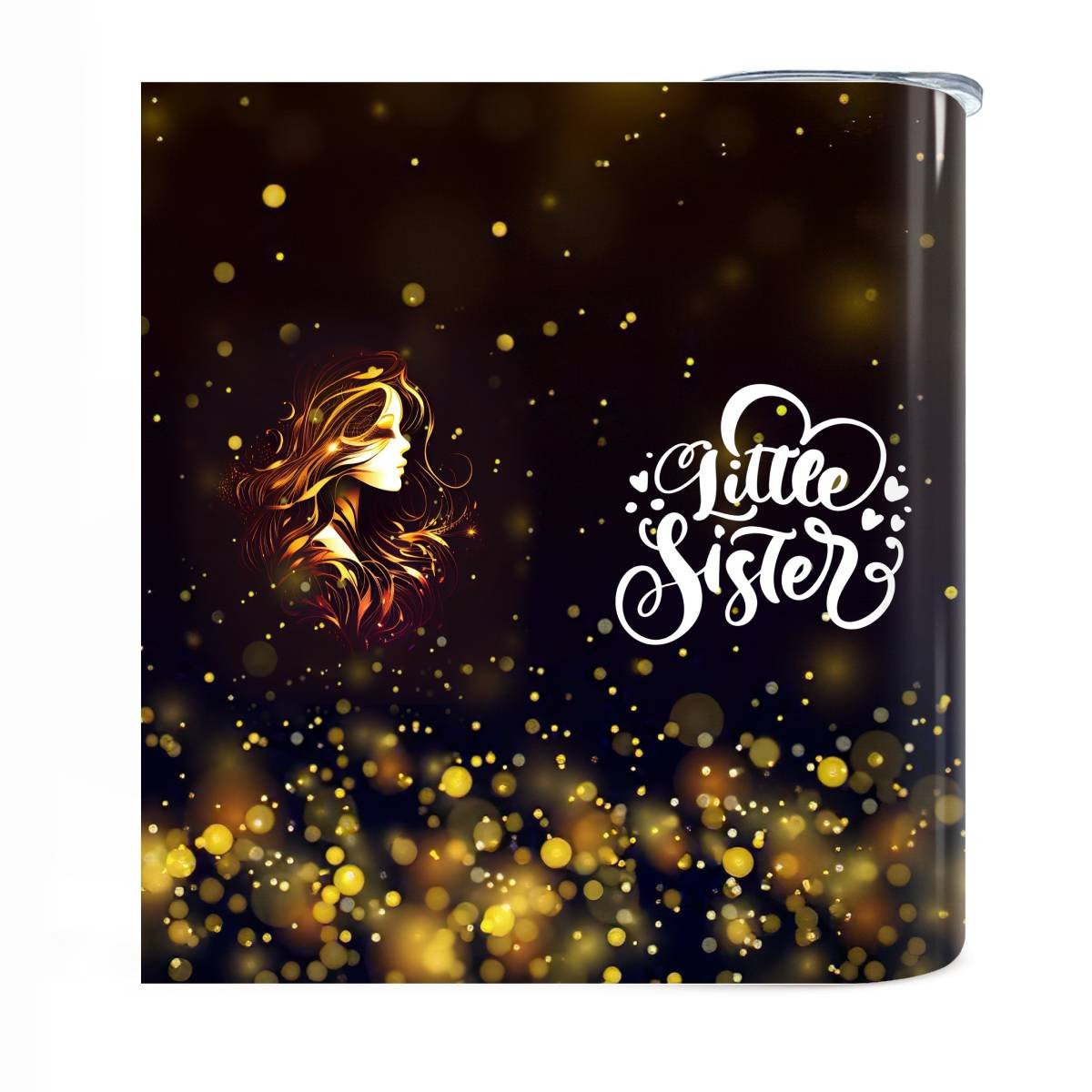 Girl Gold - Little Sister Skinny Tumbler