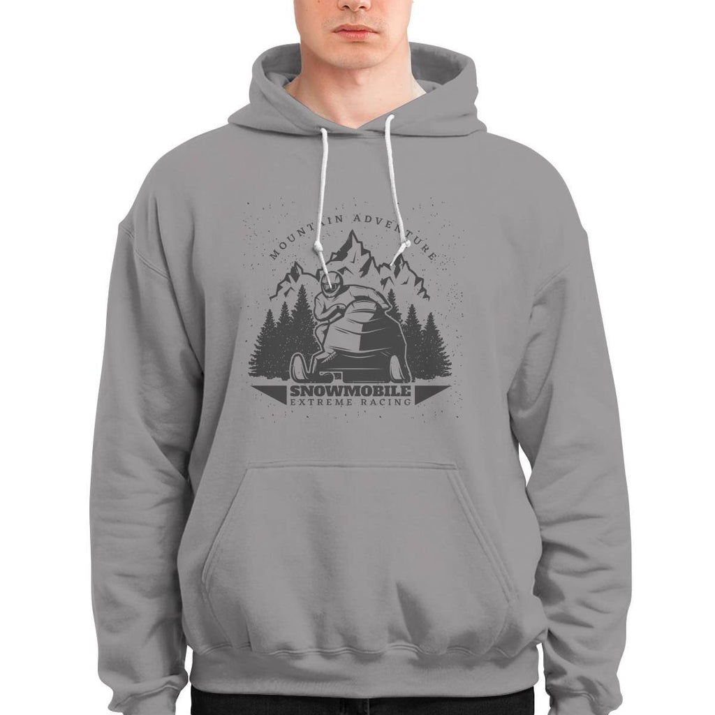 Mountain Adventure Snowmobile Extreme Racing Hoodie