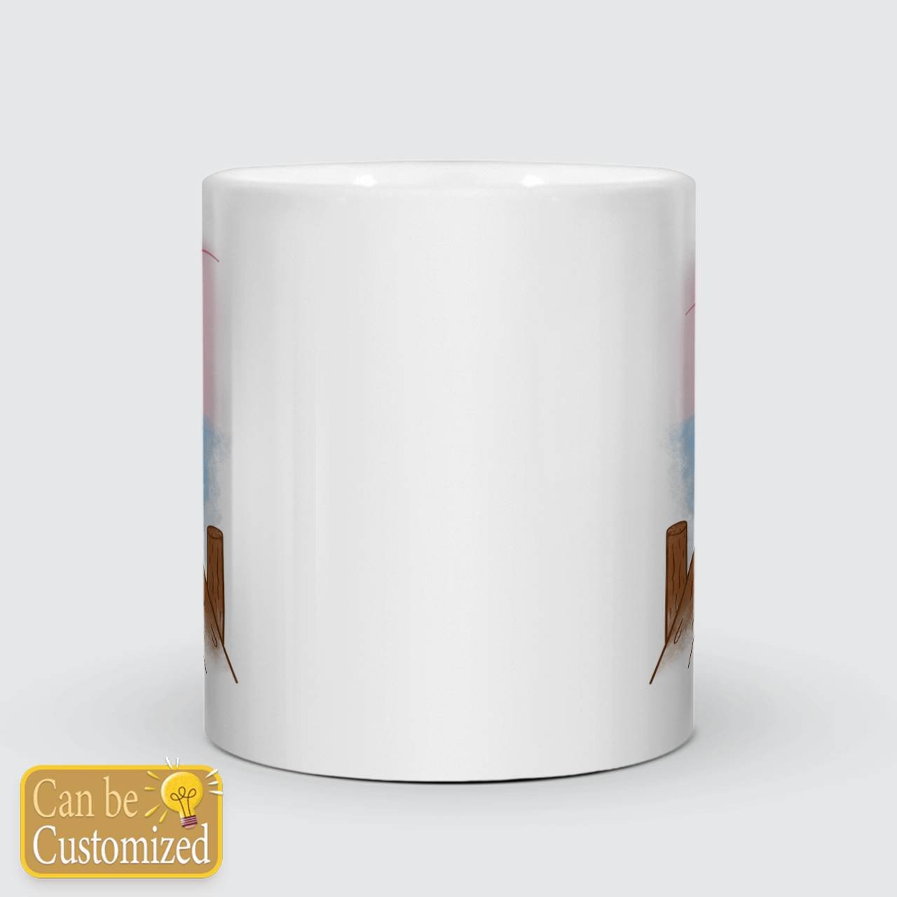 Personalize For 2 Dogs Mug