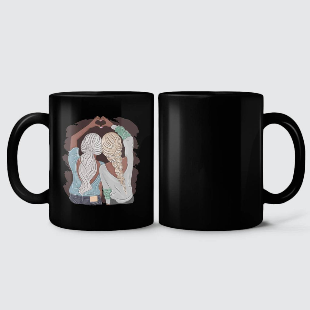 Girl Hands Love - Sisters Make The Best Friends Mug