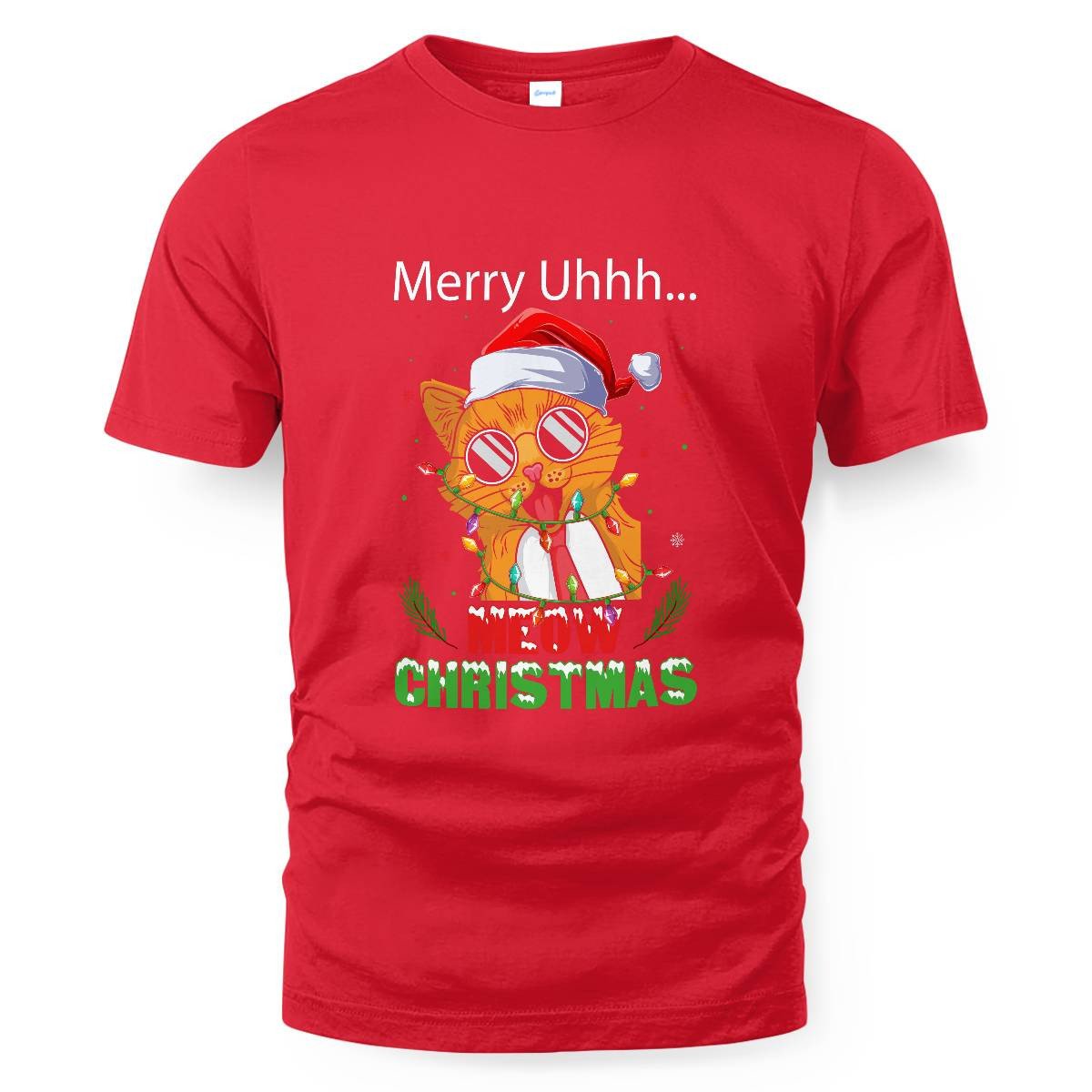 Merry Meow Christmas T-shirt