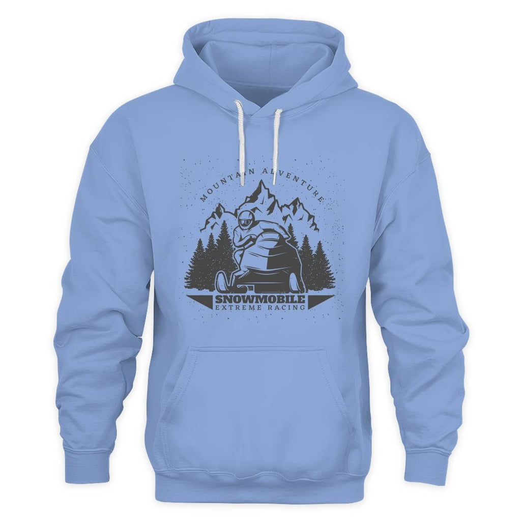 Mountain Adventure Snowmobile Extreme Racing Hoodie