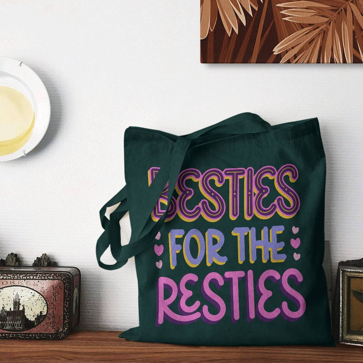 Besties For The Besties Tote Bag