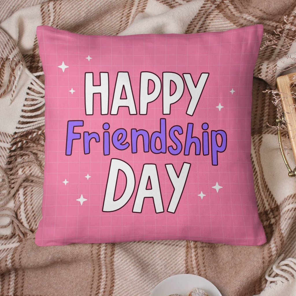 Happy Friendship Day Pillow