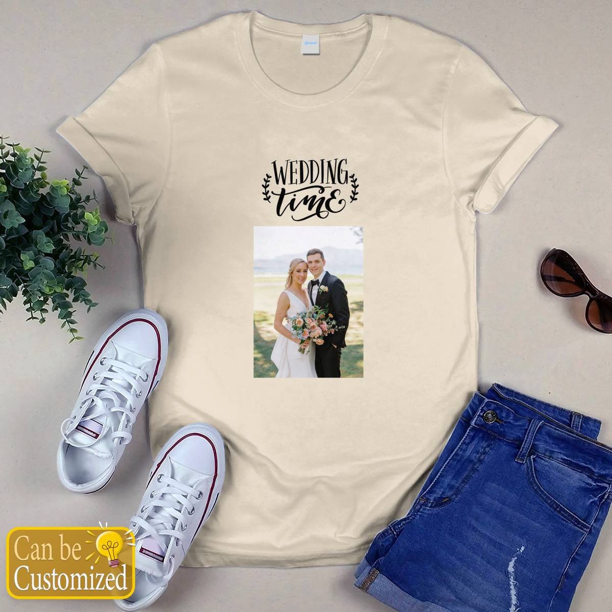 Personalize - Wedding Time T-shirt