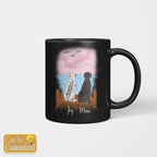 Personalize For 2 Dogs Mug