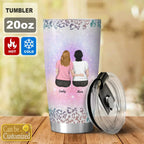 From Mom To Badass Daughter - Personalized Custom Tumbler
