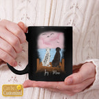 Personalize For 2 Dogs Mug