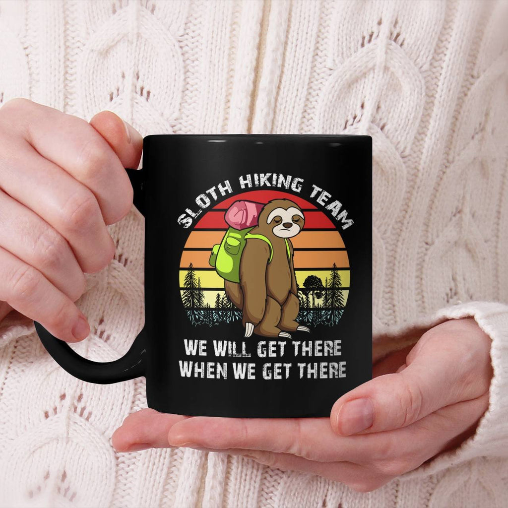 Sloth Hiking Team Mug